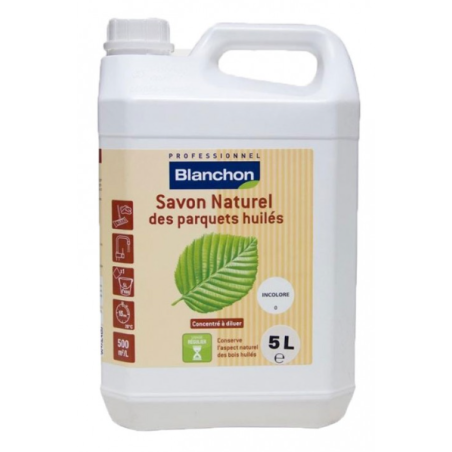 Savon Naturel Concentré - Parquet huilé  - Bidon 5L