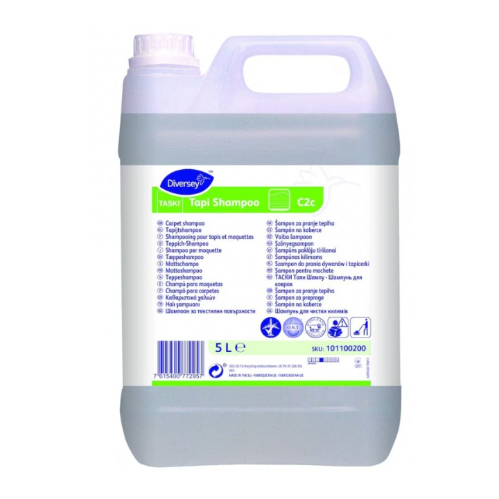 Taski Tapi Shampoo - Shampoing Tapis et Moquettes  - Bidon 5L