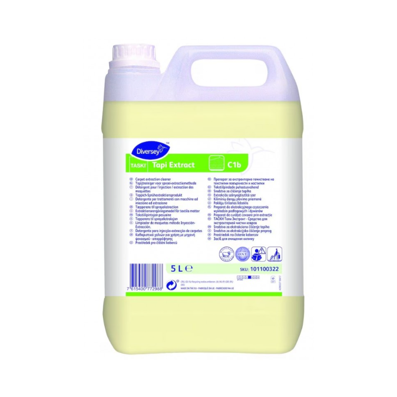 Taski Tapi Extract - Détergent Pour Tapis et Moquettes  - Bidon 5L