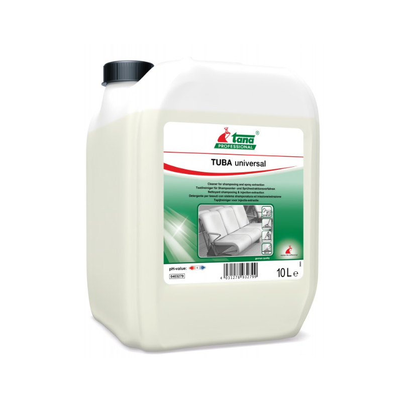 Tuba Universal - Shampoing Moquettes  - Bidon 10L