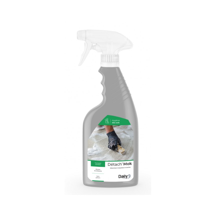 Détach'Mok - Nettoyant Détachant Moquettes et Textiles - Spray 750ml