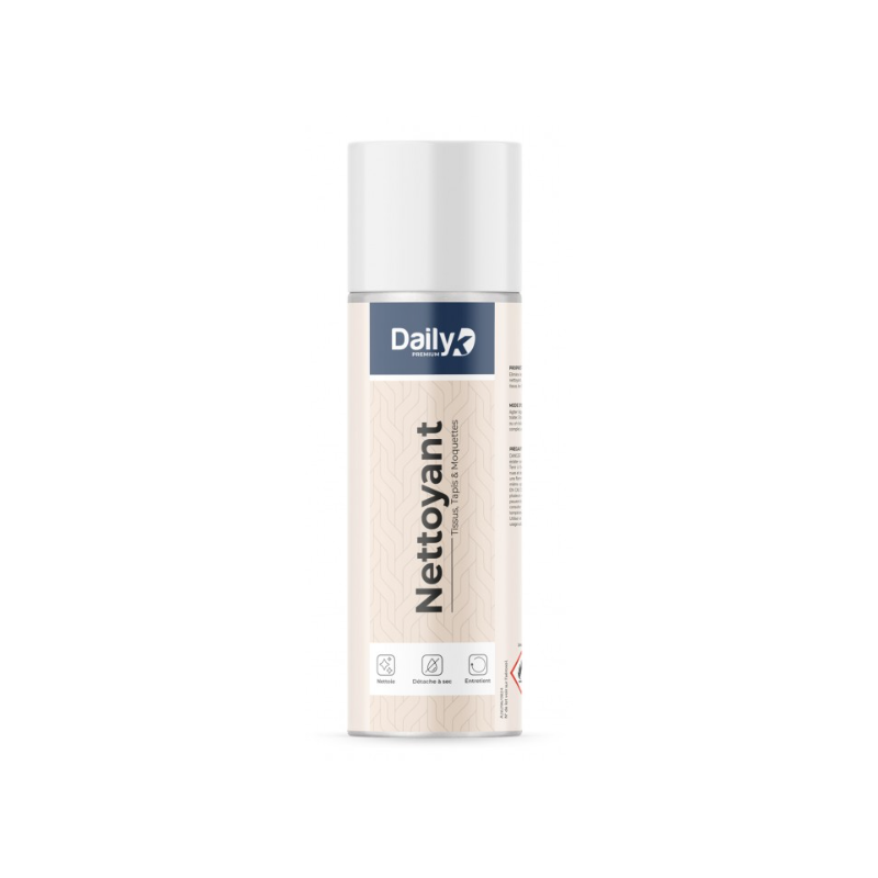 Nettoyant Tissus Tapis et Moquettes - Mousse Nettoyante - Aérosol 600ml