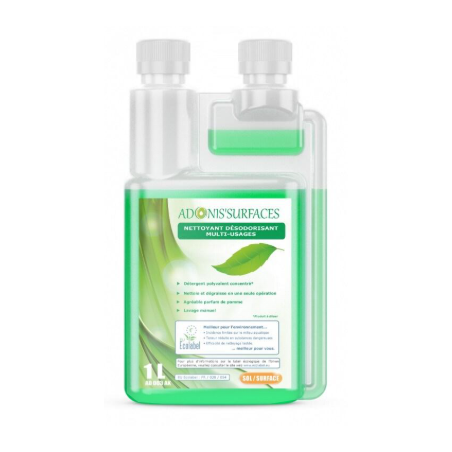 Adonis' Surfaces - Nettoyant Multi-Usages - Bidon doseur 1L