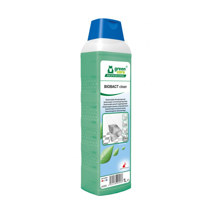 Biobact Clean - Nettoyant Biotechnologique et Destructeur d'odeurs - Bidon 1L