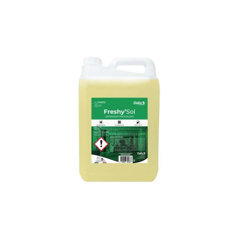Freshy'Sol - Détergent Polyvalent - Parfum Ambiance - Bidon 5L