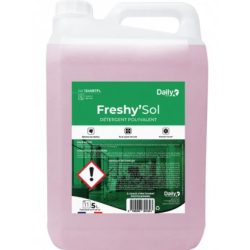 Freshy'Sol - Détergent Polyvalent - Parfum Floral - Bidon 5L