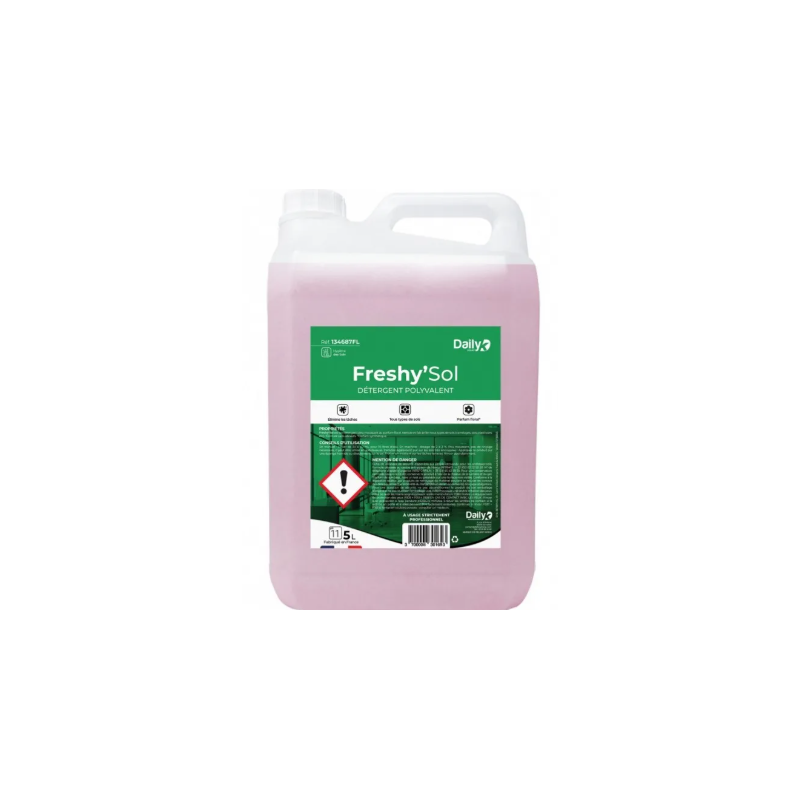 Freshy'Sol - Détergent Polyvalent - Parfum Floral - Bidon 5L