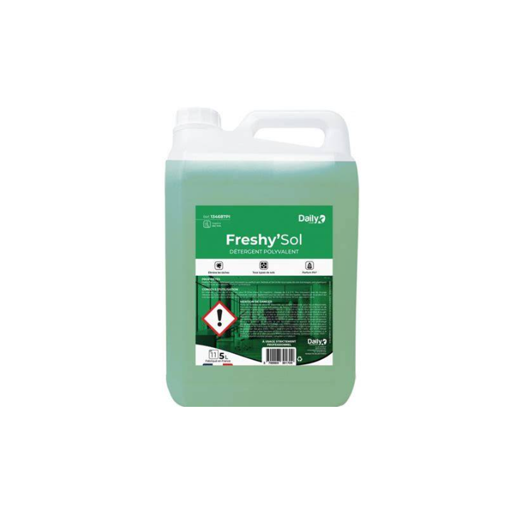 Freshy'Sol - Détergent Polyvalent - Parfum Pin - Bidon 5L