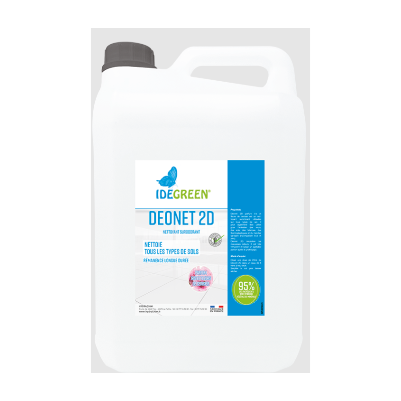 Deonet 2D - Nettoyant Odorant - Bidon 5L