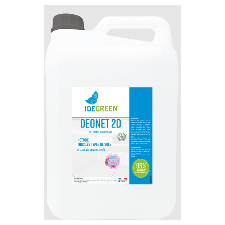 Deonet 2D - Nettoyant Odorant - Bidon 5L