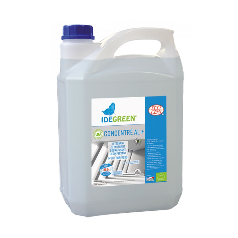 Respect'Home Concentré AL+ - Détergent Désinfectant - Bidon 5L