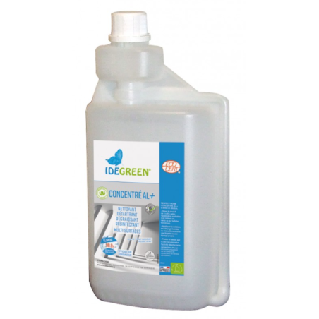 Respect'Home Concentré AL+ - Détergent Désinfectant - Bidon doseur 1L