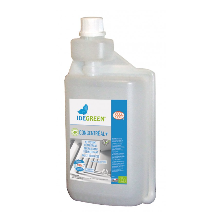 Respect'Home Concentré AL+ - Détergent Désinfectant - Bidon doseur 1L