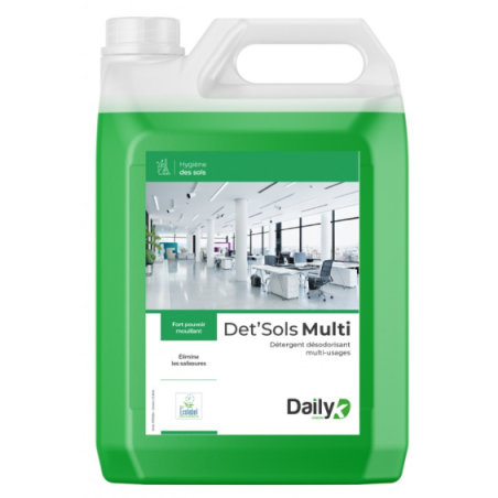 Det'Sols Multi - Détergent Désodorisant Multi-Usages - Bidon 5L