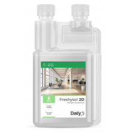 Freshysol 2D - Détergent Désodorisant - Parfum Pin -  Bidon 1L