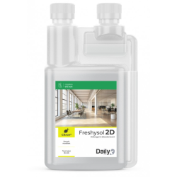 Freshysol 2D - Détergent Désodorisant - Parfum Citron -  Bidon 1L