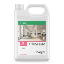 Freshysol 2D - Détergent Désodorisant - Parfum Floral -  Bidon 5L
