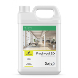 Freshysol 2D - Détergent Désodorisant - Parfum Citron -  Bidon 5L