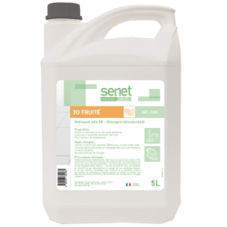 Senet 2D - Détergent Surodorant - Parfum Fruité -  Bidon 5L