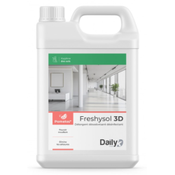 Freshysol 3D - Détergent Désodorisant et Désinfectant - Parfum Pomelos -  Bidon 5L