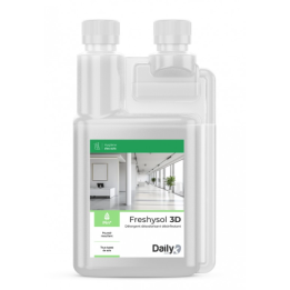 Freshysol 3D - Détergent Désodorisant et Désinfectant - Parfum Pin-  Bidon doseur 1L