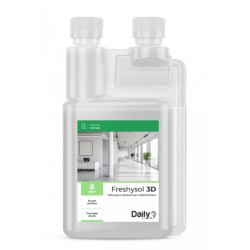Freshysol 3D - Détergent Désodorisant et Désinfectant - Parfum Pin-  Bidon doseur 1L