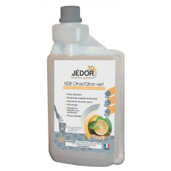 Jedor 3D - Détergent Désinfectant et Surodorant - Parfum Citron -  Bidon doseur 1L
