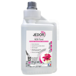 Jedor 3D - Détergent Désinfectant et Surodorant - Parfum Floral -  Bidon doseur 1L