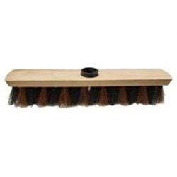 FDV* Balai coco zébré synthétique à vis / Monture bois 29cm