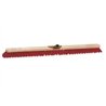 Balai coco synthétique / Monture bois douille métal inclinée L 80cm