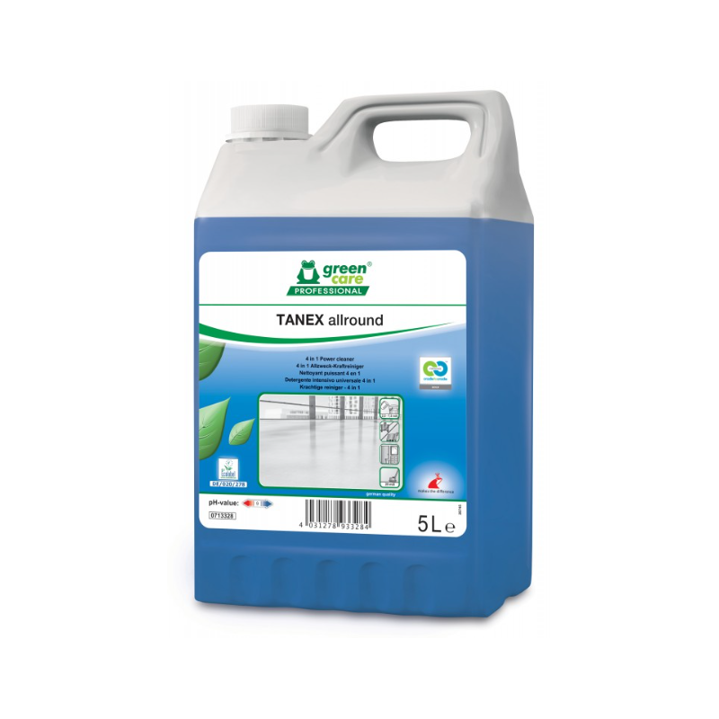 Tanex Allround - Nettoyant Multi-Sufaces 4 en 1 - Bidon 5L