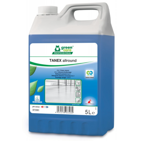 Tanex Allround - Nettoyant Multi-Sufaces 4 en 1 - Bidon 5L