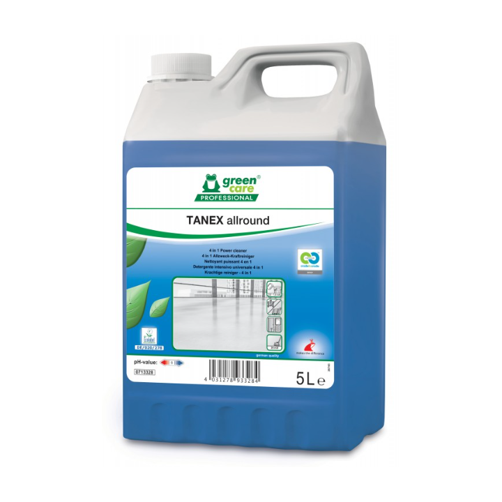 Tanex Allround - Nettoyant Multi-Sufaces 4 en 1 - Bidon 5L