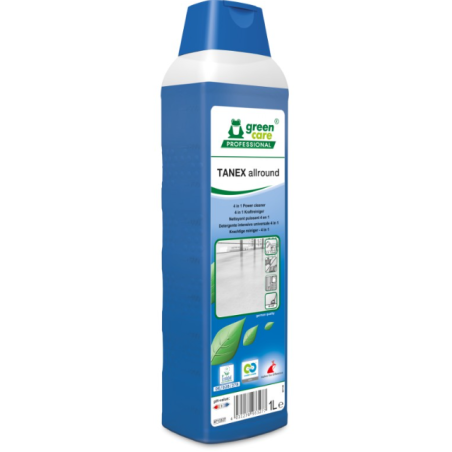 Tanex Allround - Nettoyant Multi-Sufaces 4 en 1 - Bidon 1L