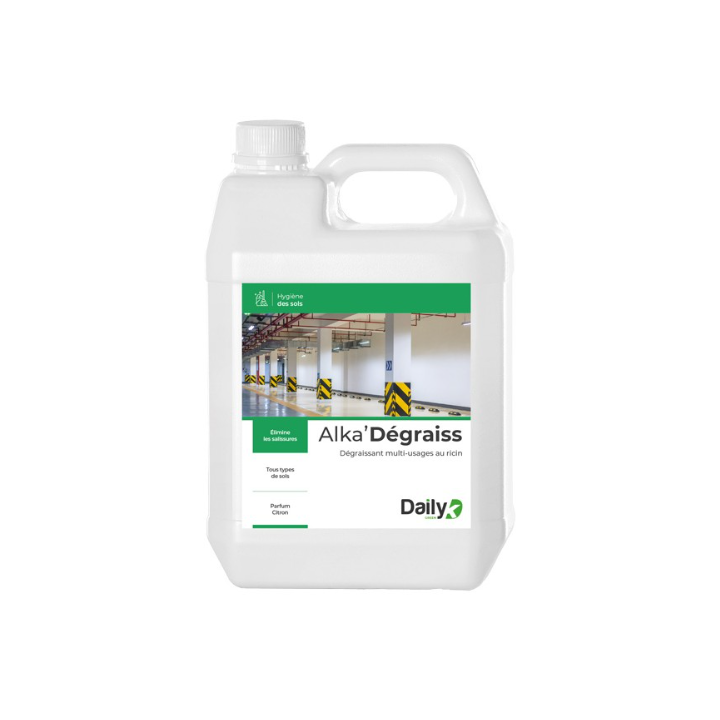 Alka'Dégraiss Dailyk - Dégraissant Multi-Usages Au Ricin - Bidon 5L