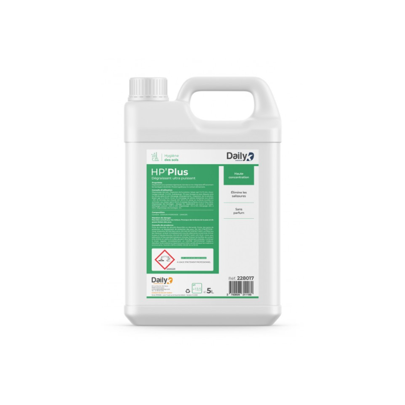 HP Plus - Dégraissant Ultra Puissant - Bidon 5L