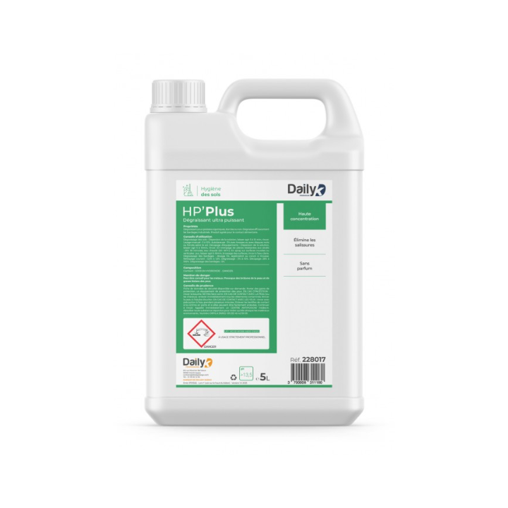 HP Plus - Dégraissant Ultra Puissant - Bidon 5L