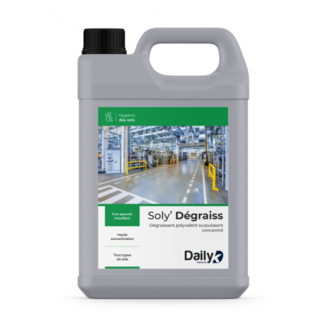 Soly' Dégraiss - Dégraissant Polyvalent Surpuissant - Bidon 5L