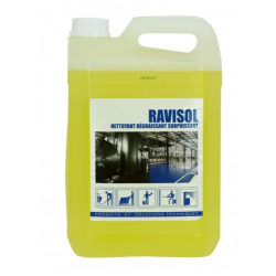 Ravisol - Dégraissant Surpuissant Sols Industriels - Bidon 5L