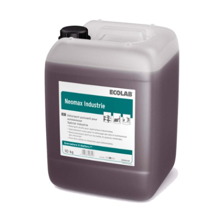 Neomax Industrie - Détergent Alcalin - Bidon 10L