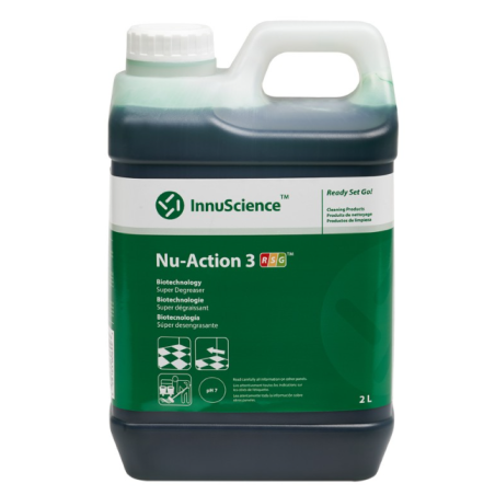 Nu- Action 3 - Super Dégraissant - Bidon 2L