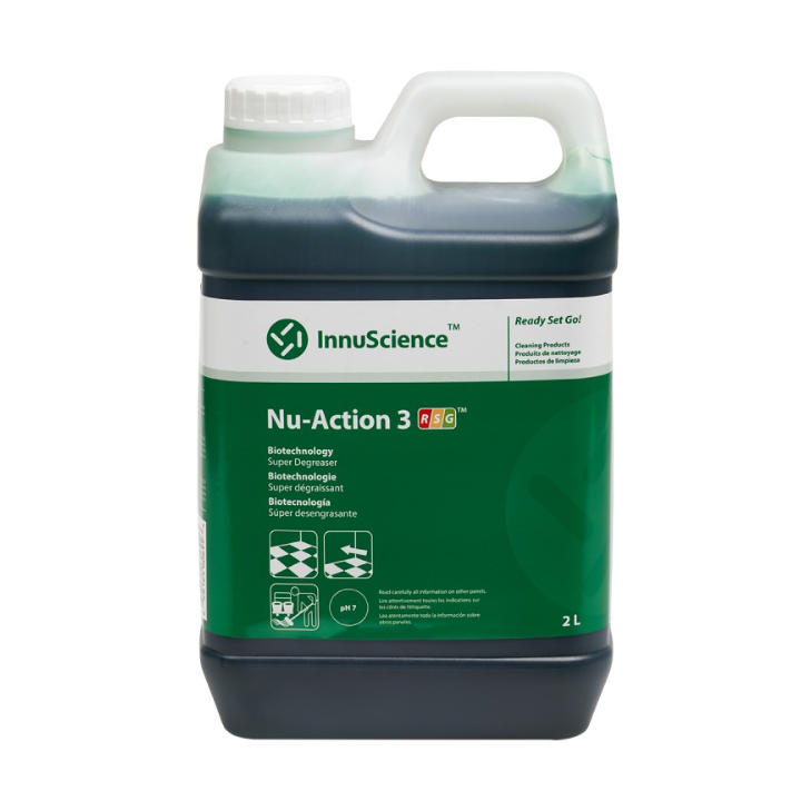 Nu- Action 3 - Super Dégraissant - Bidon 2L