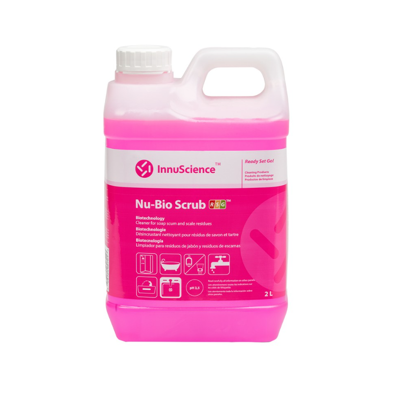 Nu- Bio Scrub - Nettoyant Sanitaire Polyvalent - Bidon 2L