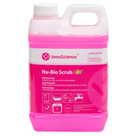 Nu- Bio Scrub - Nettoyant Sanitaire Polyvalent - Bidon 2L