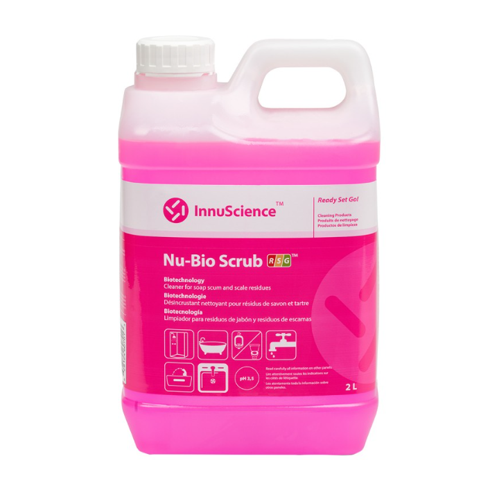 Nu- Bio Scrub - Nettoyant Sanitaire Polyvalent - Bidon 2L