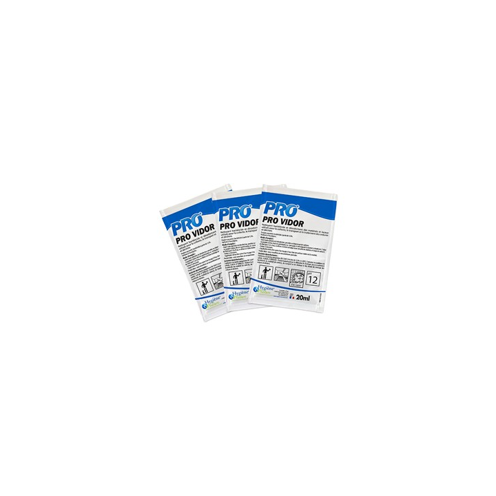 Pro Vidor - Nettoyant Désinfectant Désodorisant - Dosette 20ml