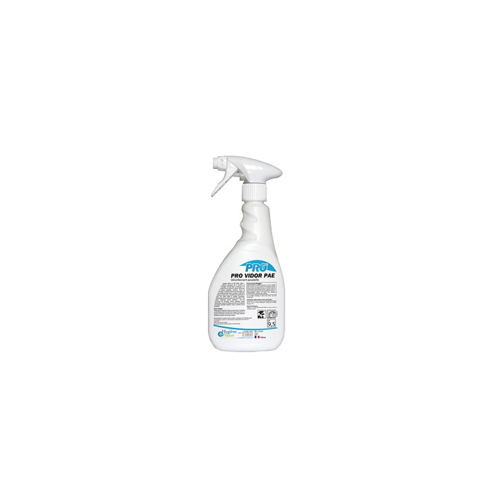 Pro Vidor - Nettoyant Désinfectant Désodorisant - Spray 750ml
