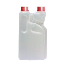 Bidon Doseur Vide - Avec Double Bouchons Rouges - Bidon 1L