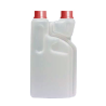 Bidon Doseur Vide - Avec Double Bouchons Rouges - Bidon 1L