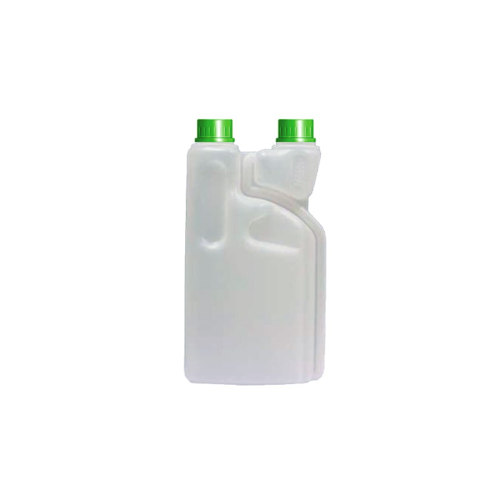 Bidon Doseur Vide - Avec Double Bouchons Verts - Bidon 1L
